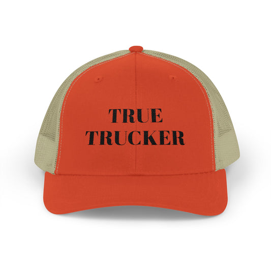 True Trucker Snapback Cap | Cool Casual Hat for Outdoor Adventures, Gift for Truck Lovers, Road Trip Essential, Vintage Style