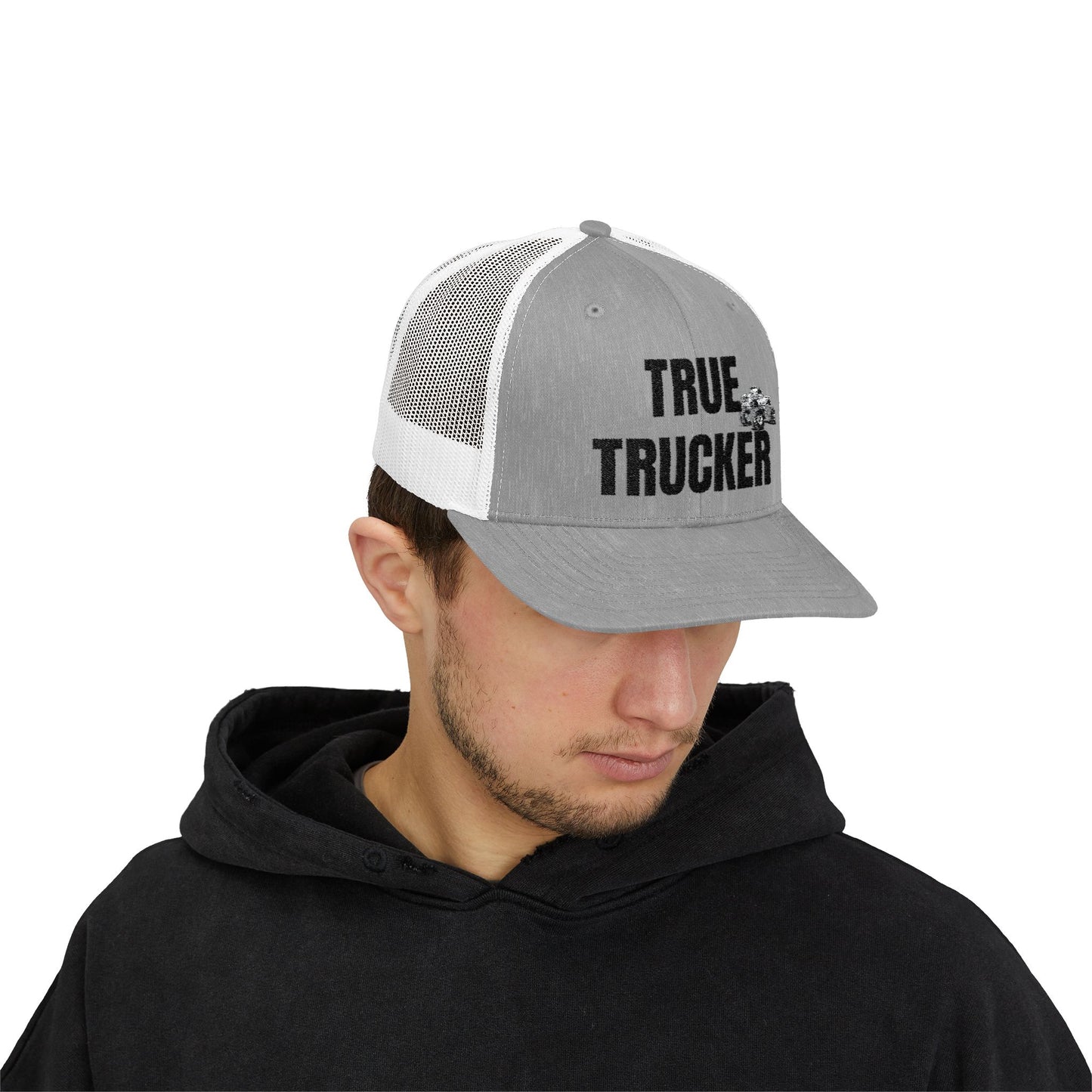 True Trucker Snapback Cap | Adjustable Hat for Casual Style, Gift for Dad, Outdoors, Road Trips, Fashion Statement