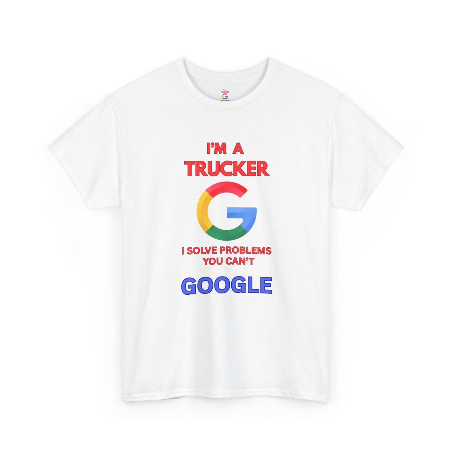 Funny Trucker Tee | Unisex Heavy Cotton T-Shirt for Truckers | Perfect Gift for Truck Driving Enthusiasts