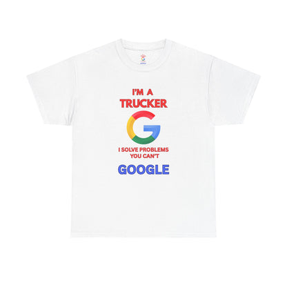 Funny Trucker Tee | Unisex Heavy Cotton T-Shirt for Truckers | Perfect Gift for Truck Driving Enthusiasts