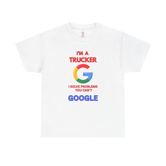Funny Trucker Tee | Unisex Heavy Cotton T-Shirt for Truckers | Perfect Gift for Truck Driving Enthusiasts