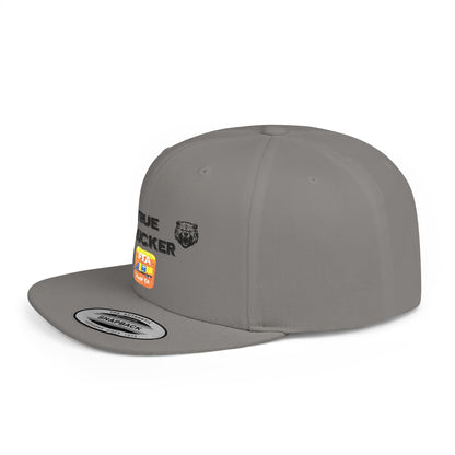True Trucker Flat Bill Snapback Hat | Perfect for Casual Outings, Outdoor Adventures, Festivals, Gifts, and Everyday Wear