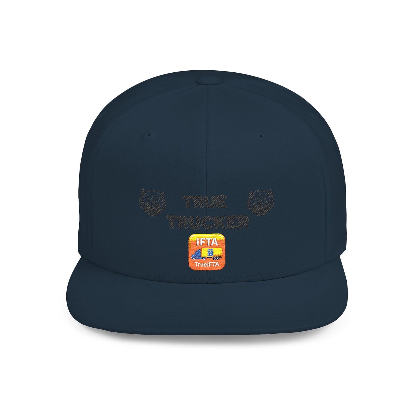 True Trucker Flat Bill Snapback Hat | Perfect for Casual Outings, Outdoor Adventures, Festivals, Gifts, and Everyday Wear