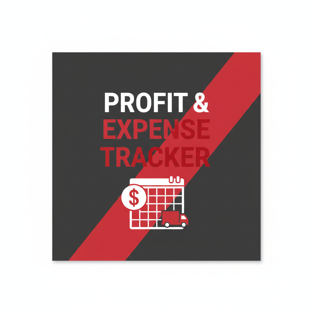 Trucker Profit & Expense Tracker (Spreadsheet)